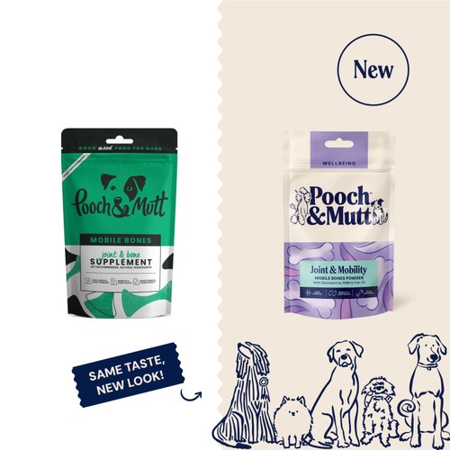 Pooch & Mutt Mobile Bones Joint and Bone Supplement for Dogs thumbnail 2