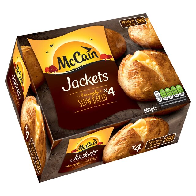 McCain 4 Baked Jacket Potatoes thumbnail 2