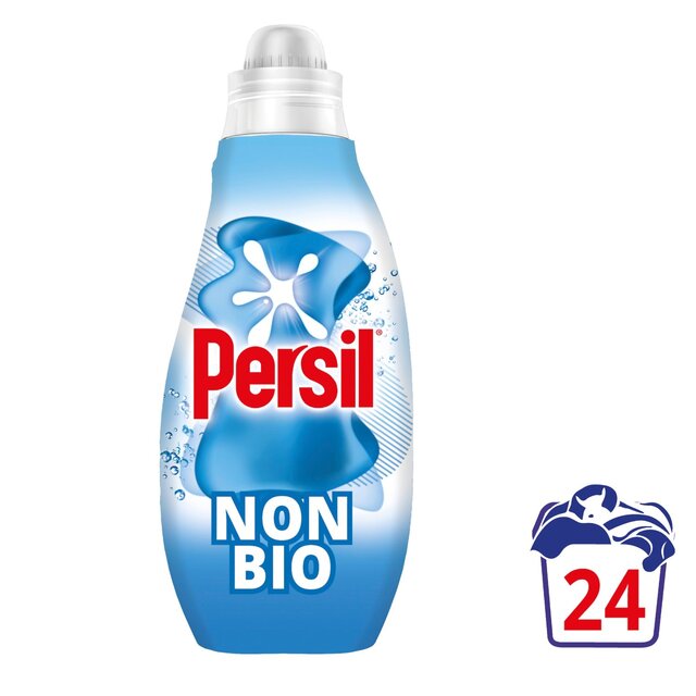 Persil Laundry Washing Liquid Detergent Non Bio 24 Wash
