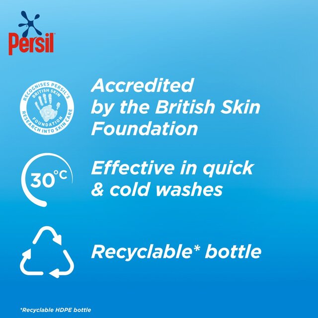 Persil Laundry Washing Liquid Detergent Non Bio 24 Wash thumbnail 2