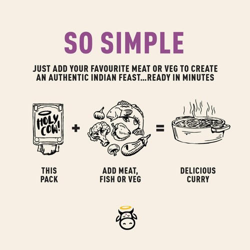 Holy Cow! Kashmir Rogan Josh Curry Sauce thumbnail 3