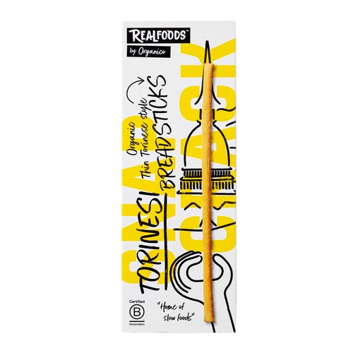 Realfoods by Organico Organic Torinesi Breadsticks