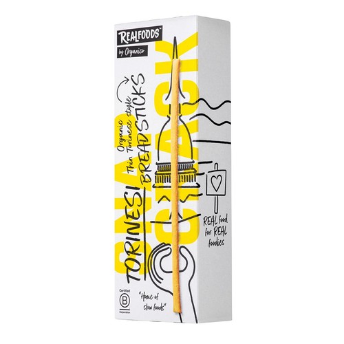 Realfoods Organic Torinesi Breadsticks thumbnail 3