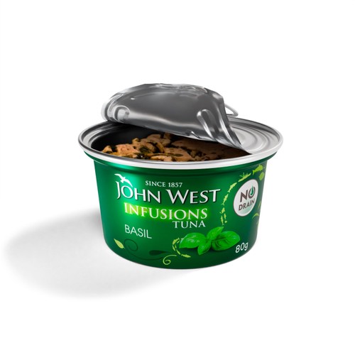 John West Basil No Drain Tuna Infusions thumbnail 2
