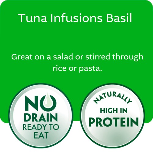 John West Basil No Drain Tuna Infusions thumbnail 3