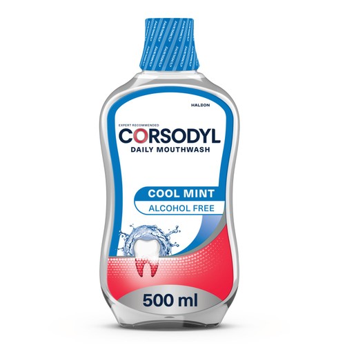 Corsodyl Gum Care Mouthwash Alcohol Free Daily Cool Mint