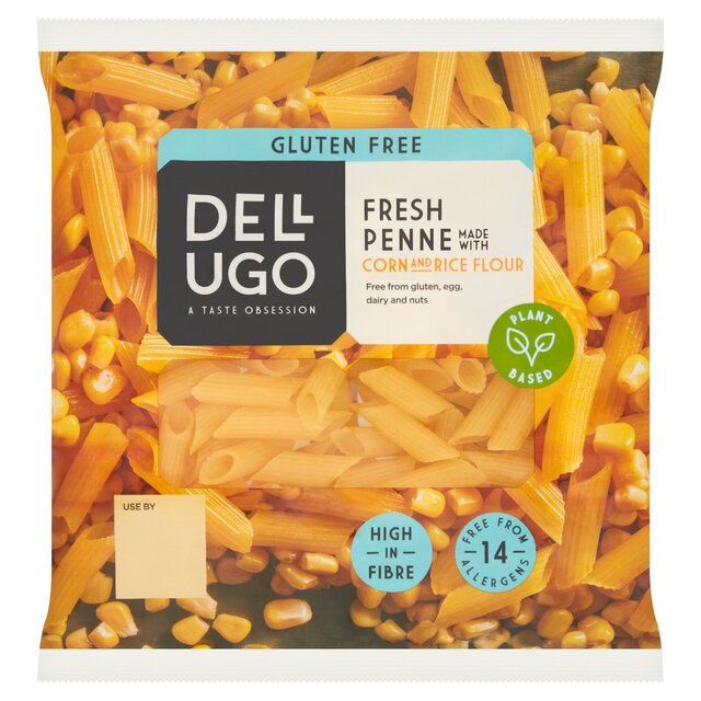 Dell'Ugo Gluten Free Fresh Penne Made with Corn & Rice Flour