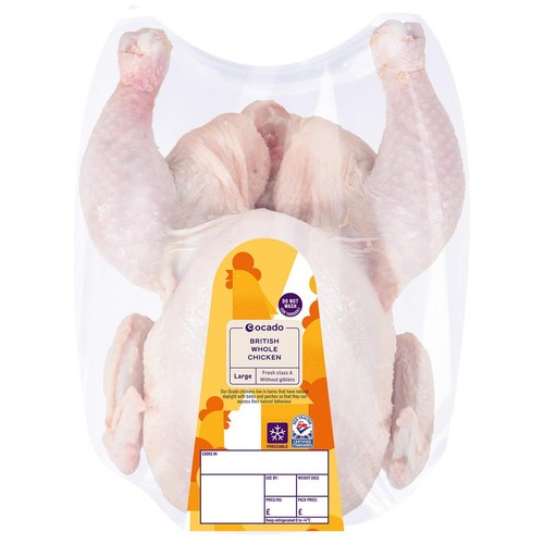 Ocado British Whole Chicken Large thumbnail 2