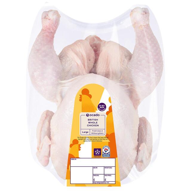 Ocado British Whole Chicken Large thumbnail 2