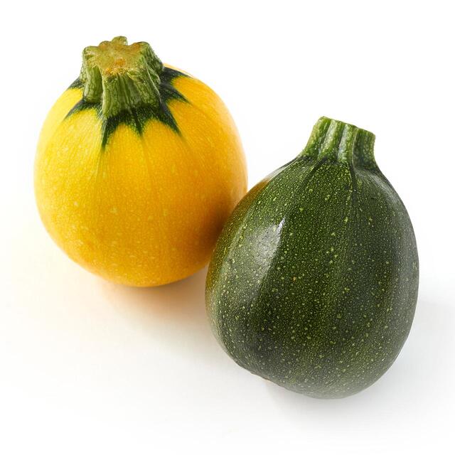 Natoora French Mixed Round Courgettes