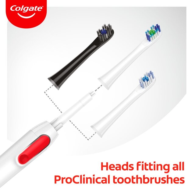 Colgate ProClinical 360 Deep Clean Electric Toothbrush Refill Heads thumbnail 3
