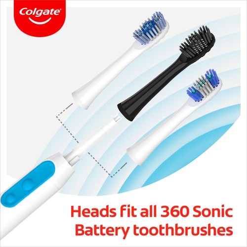 Colgate 360 Sonic Battery Toothbrush Floss Tip thumbnail 9