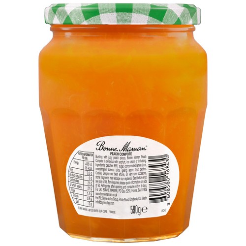 Bonne Maman Peach Compote thumbnail 3
