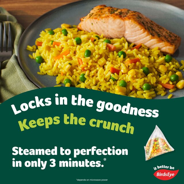 Birds Eye Steamfresh 2 Golden Vegetable Rice Steam Bags thumbnail 2