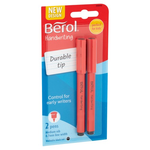 Berol Handwriting Pens Black Ink Washable thumbnail 2