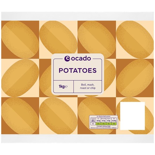 Ocado British White Potatoes thumbnail 2