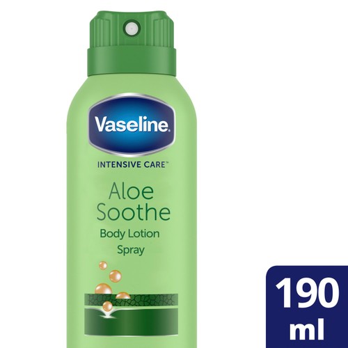 Vaseline Intensive Care Aloe Soothe Spray Moisturiser thumbnail 2