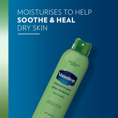 Vaseline Intensive Care Aloe Soothe Spray Moisturiser thumbnail 5