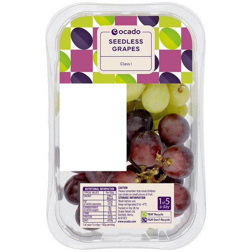 Ocado Mixed Seedless Grapes thumbnail 2