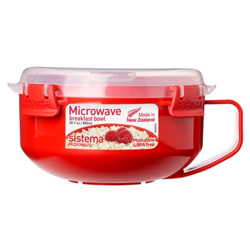 Sistema Plastic Porridge Bowl 850ml