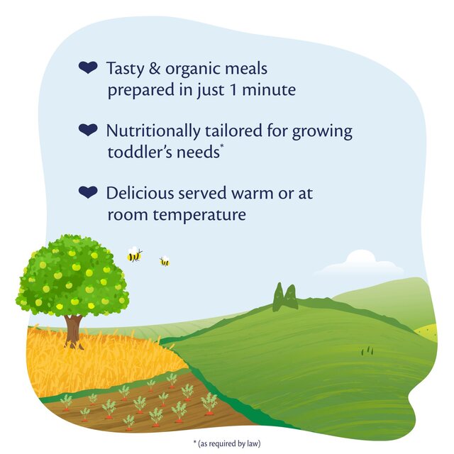 HiPP Organic Shell Pasta with Tomato & Courgette Toddler Tray Meal 12+ Mths thumbnail 10