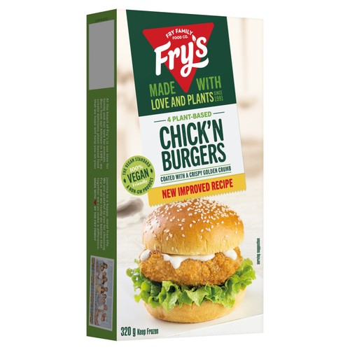 Fry's Chicken-Style Burgers Frozen thumbnail 2