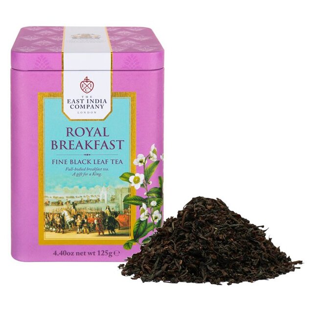 The East India Company Royal Breakfast Black Loose Leaf Tea Caddy thumbnail 4