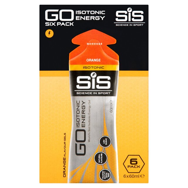 SiS GO Isotonic Orange Gel Sachets