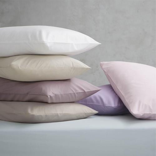 Catherine Lansfield Plain Dye Polycotton Oxford Pillowcase Pair, White thumbnail 4
