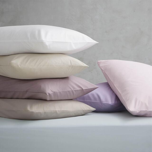 Catherine Lansfield Plain Dye Polycotton Oxford Pillowcase Pair, White thumbnail 4