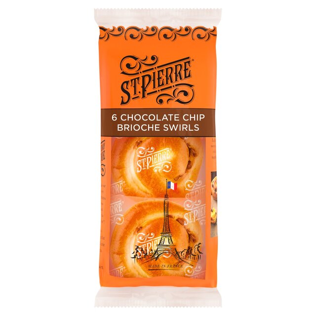St Pierre Choc Chip Brioche Swirls