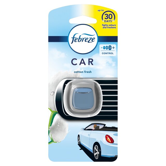 Febreze Car Clip Air Freshener Cotton thumbnail 4