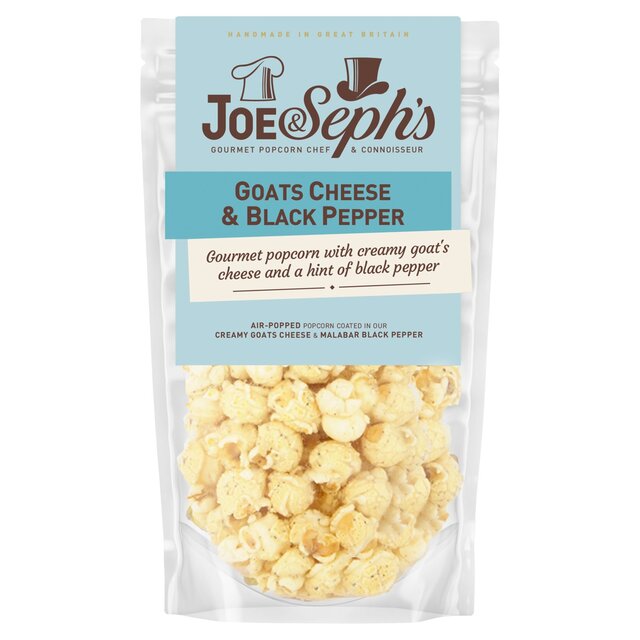 Joe & Seph's Goats Cheese & Black Pepper Popcorn