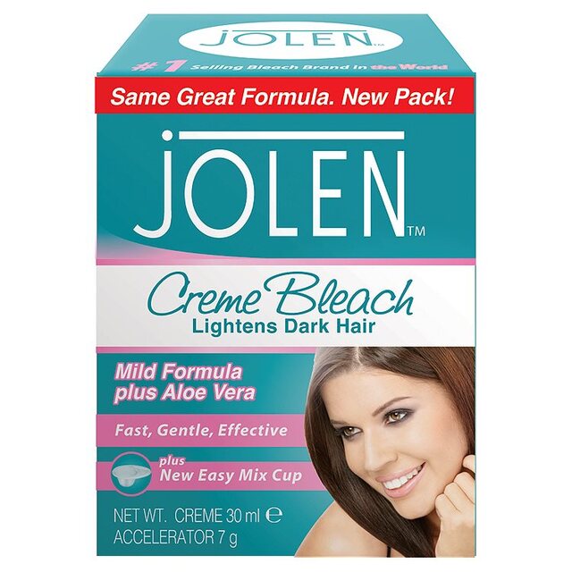 Jolen Facial Cream Bleach Mild Formula Sensitive Skin