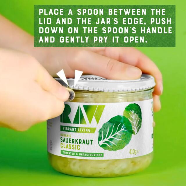 Raw Organic Fresh Kraut Classic Crunch Sauerkraut & Sea salt thumbnail 2