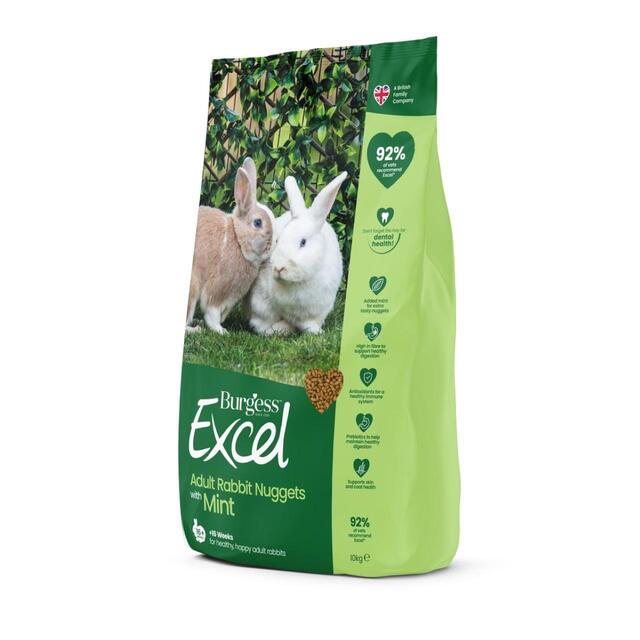 Burgess Excel Rabbit Adult Food with Mint thumbnail 2