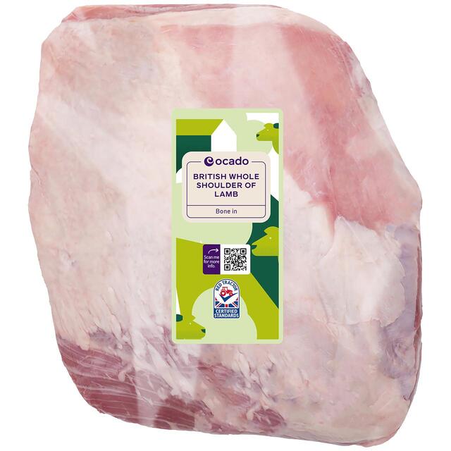 Ocado British Whole Shoulder of Lamb