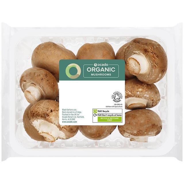 Ocado Organic Chestnut Mushrooms thumbnail 2
