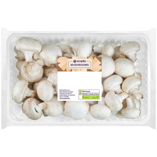 Ocado Family Pack Closed Cup Mushrooms thumbnail 2