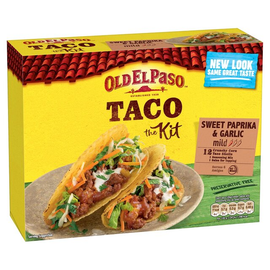 Old El Paso Mexican Sweet Paprika & Garlic Taco Kit with Shells thumbnail 2