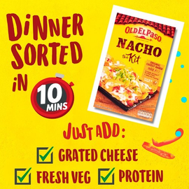 Old El Paso Nacho Kit Original Cheesy Bake thumbnail 4