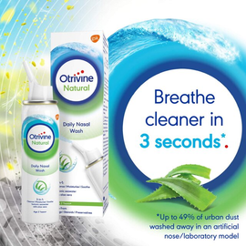 Otrivine Natural Daily Nasal Wash with Aloe Vera Drug Free thumbnail 3