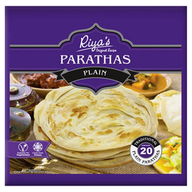 Riya's Family Pack Plain Paratha 20pk - Image 1