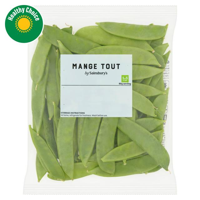 Sainsbury's Trimmed Mange Tout 200g