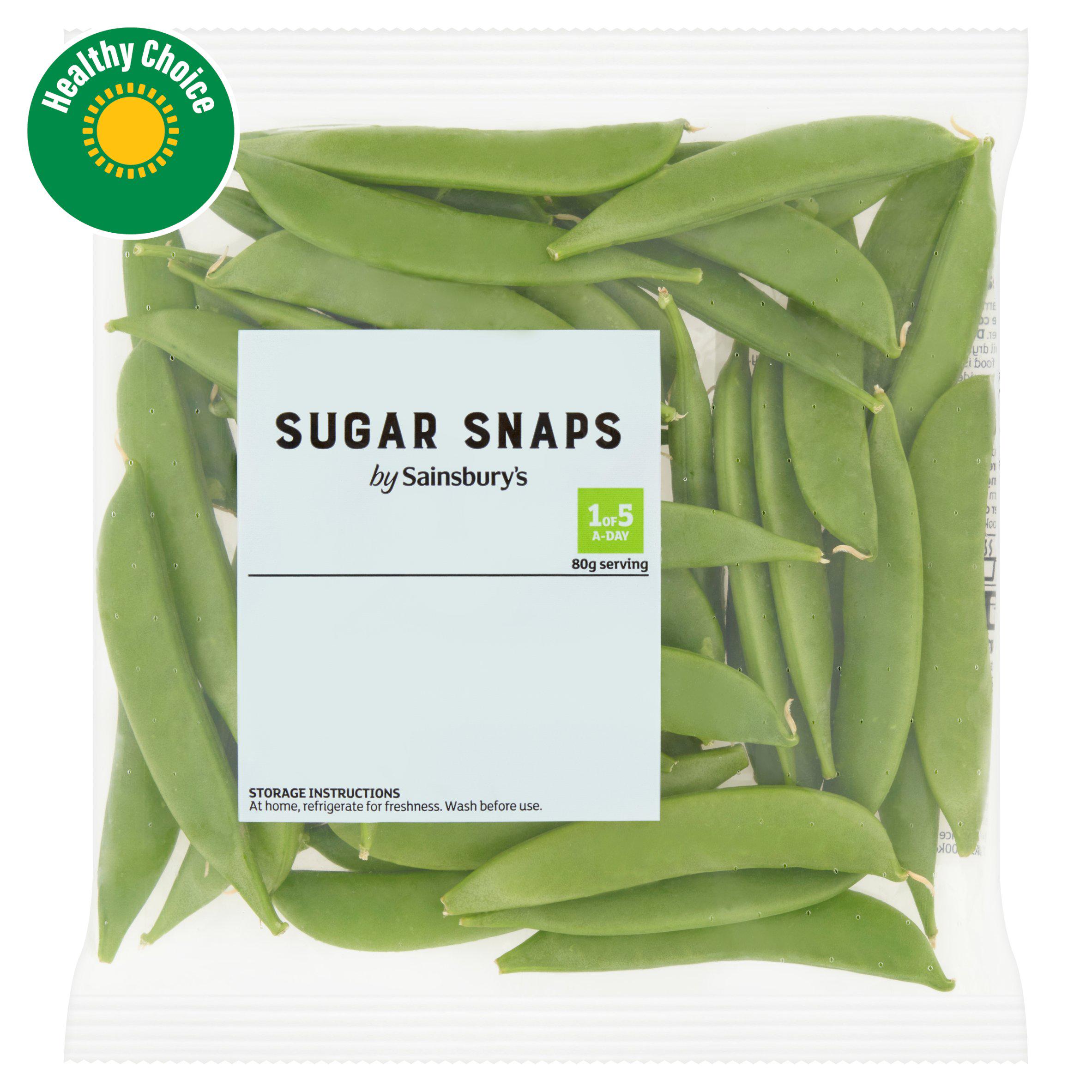 Sainsbury's Sugar Snap Peas 200g