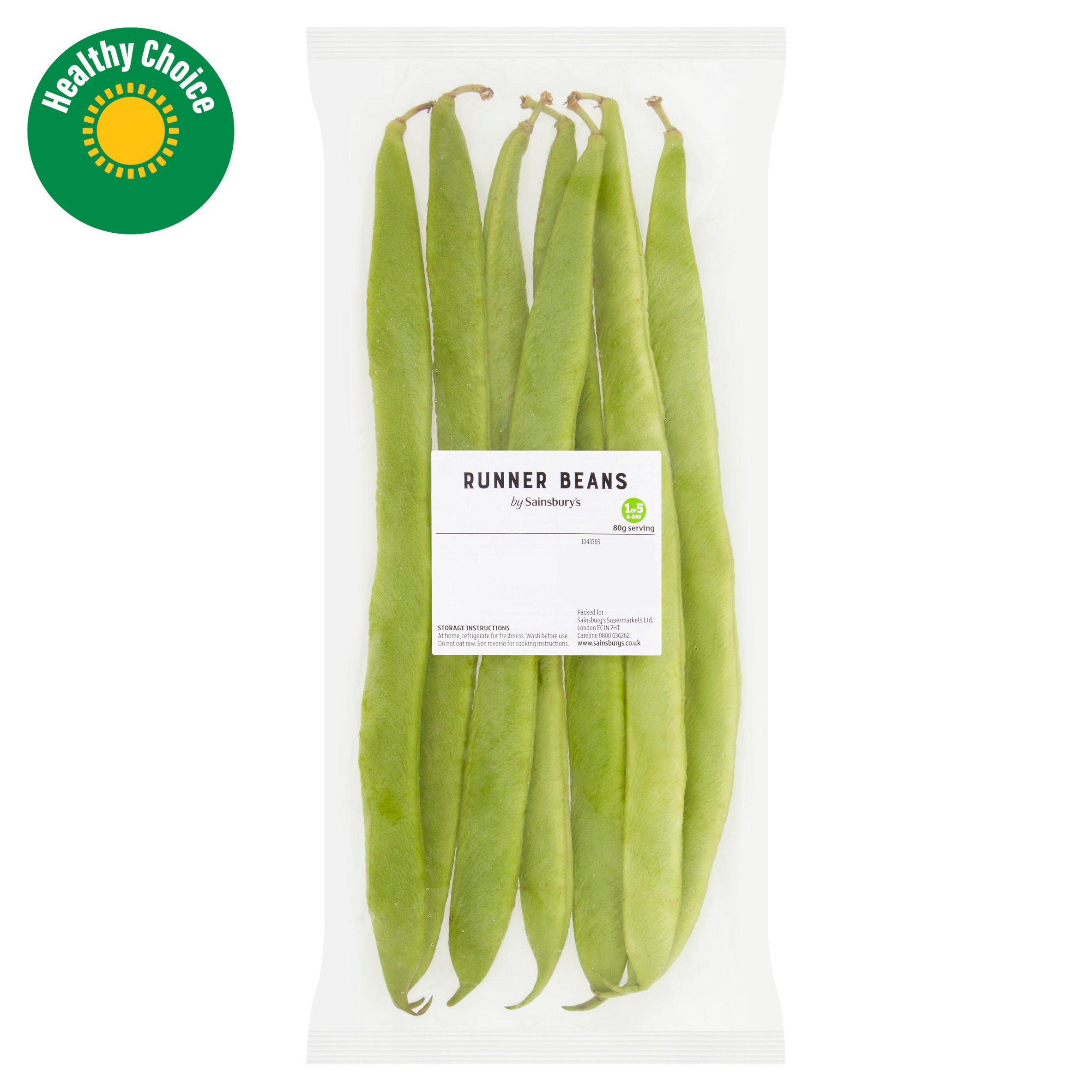 Sainsbury's Runner Beans 225g