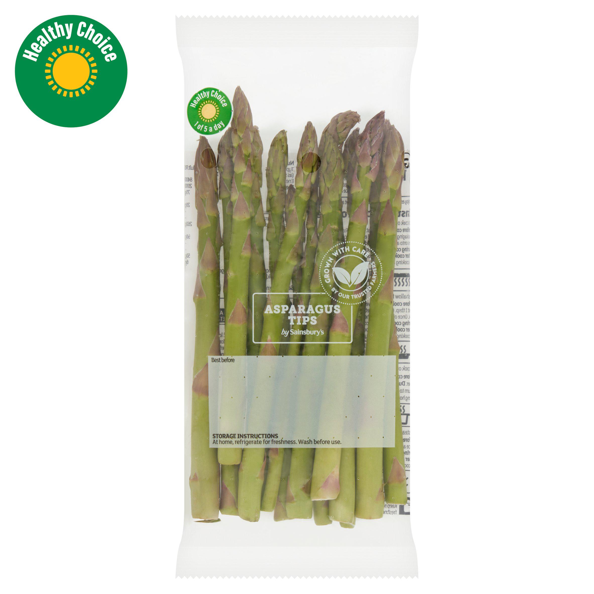 Sainsbury's Asparagus Tips 100g