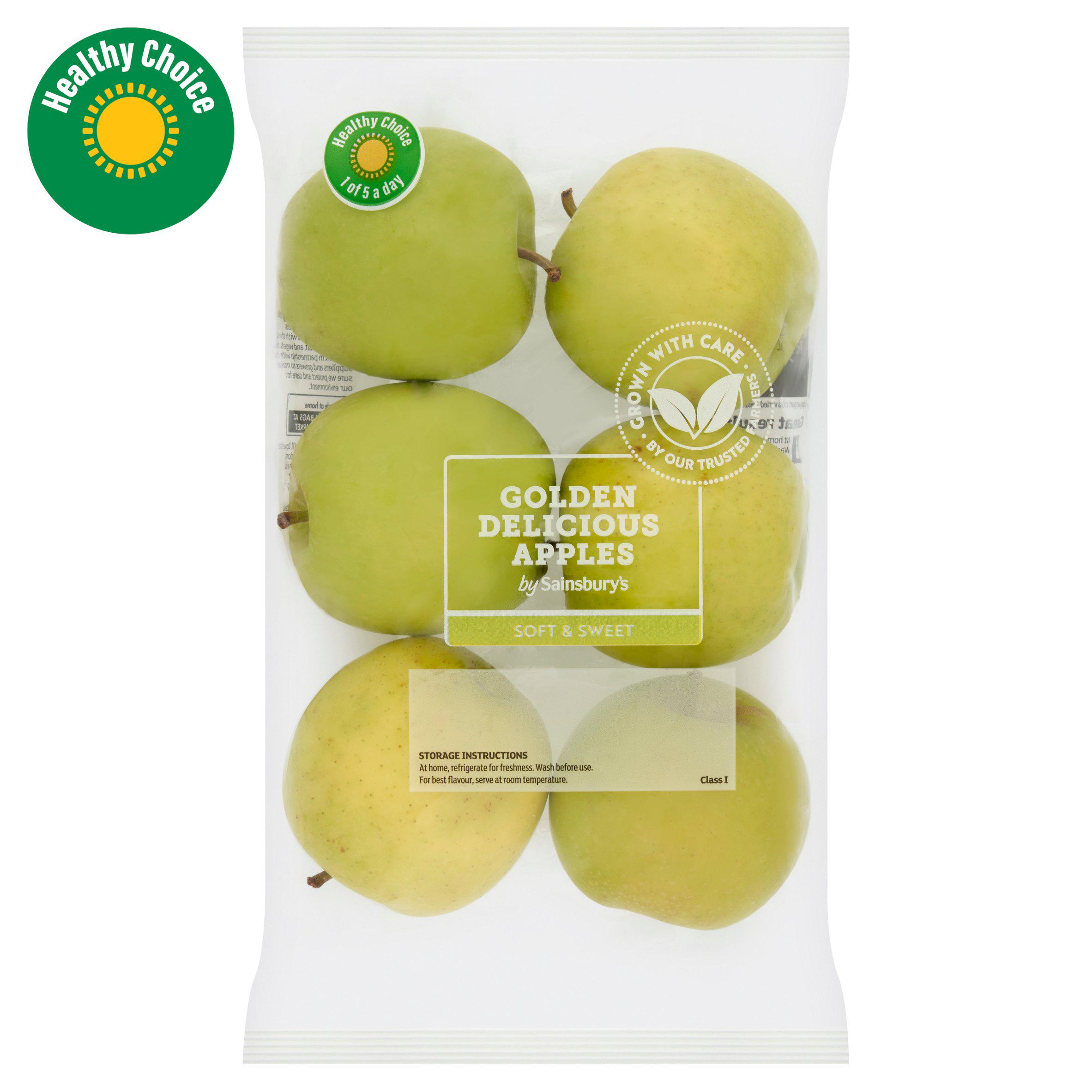 Sainsbury's Golden Delicious Apples x6
