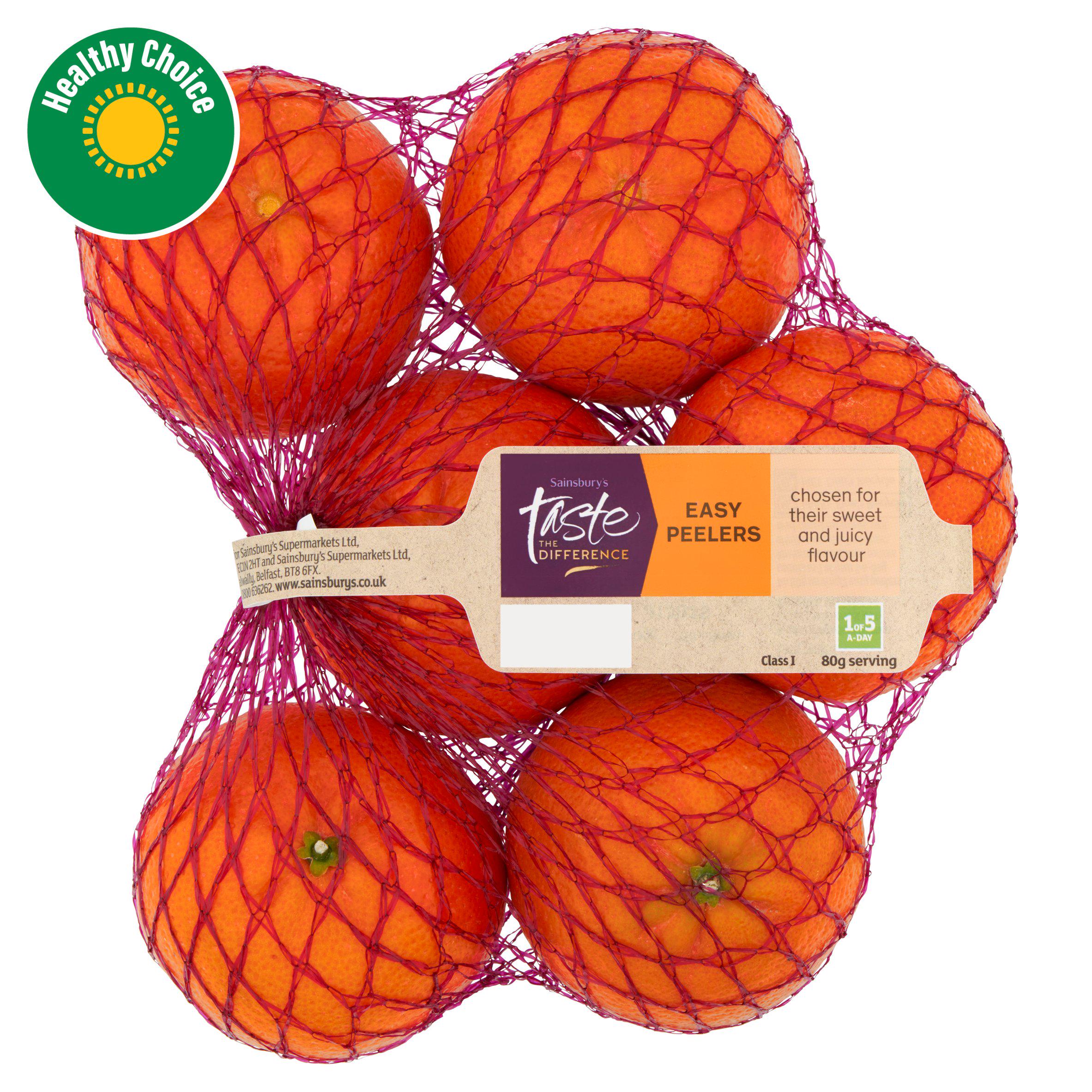 Sainsbury's Easy Peelers, Taste the Difference 600g