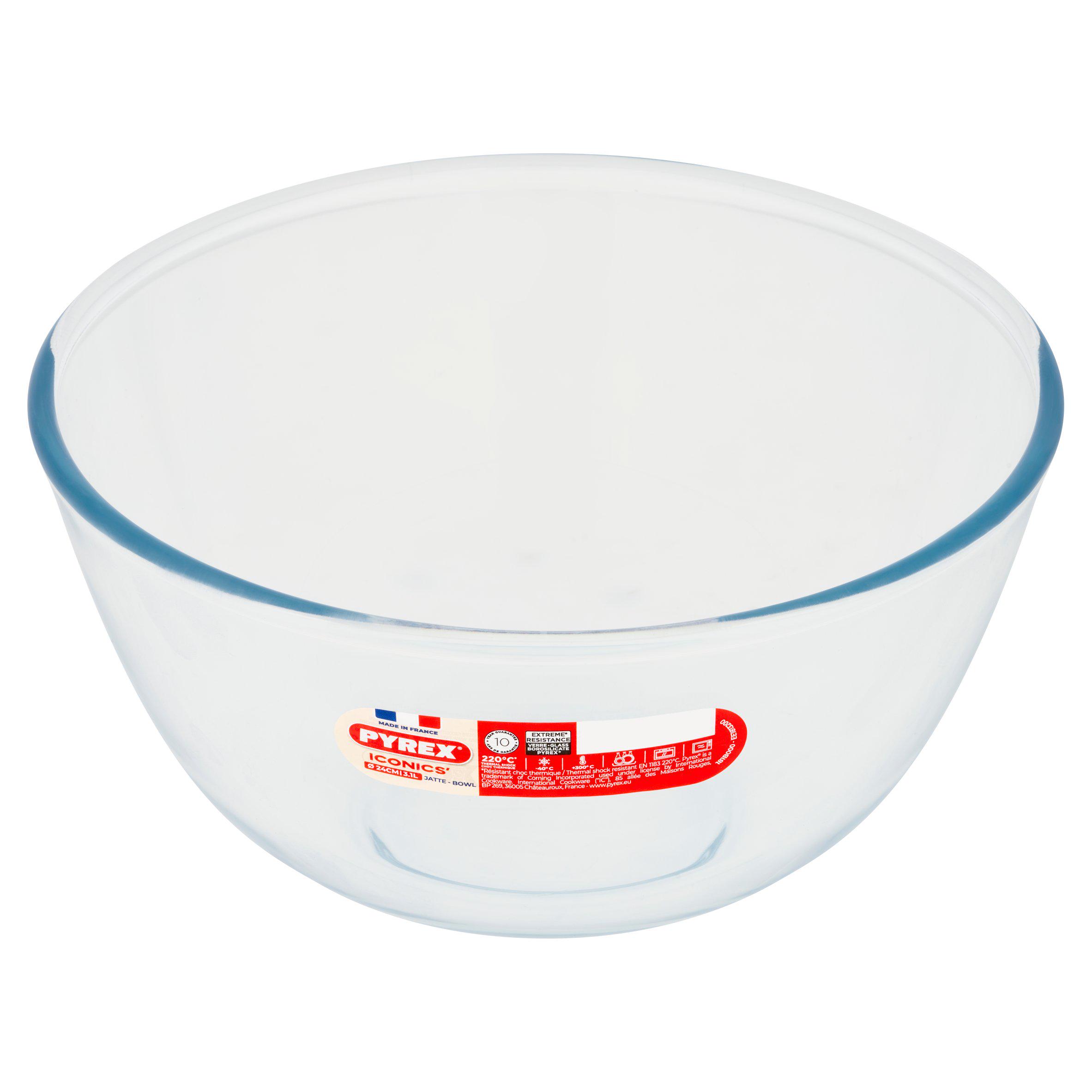 Pyrex Mixing Glass Bowl 3L